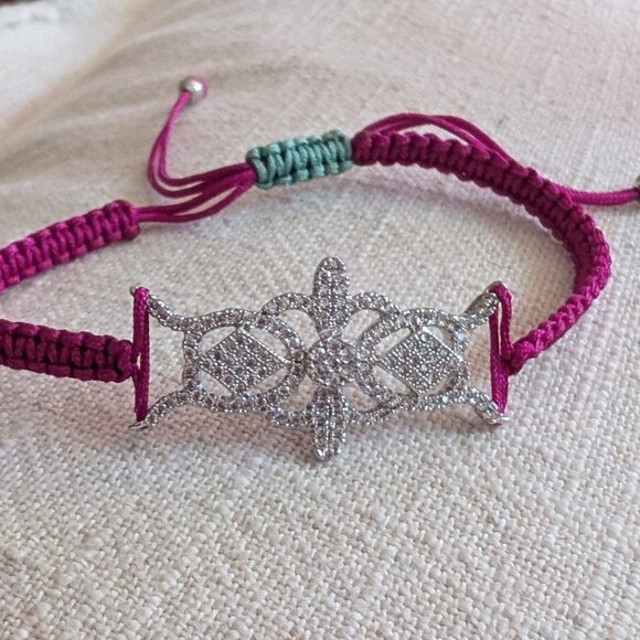 CZ adjustable bracelet - Picture 1 of 2